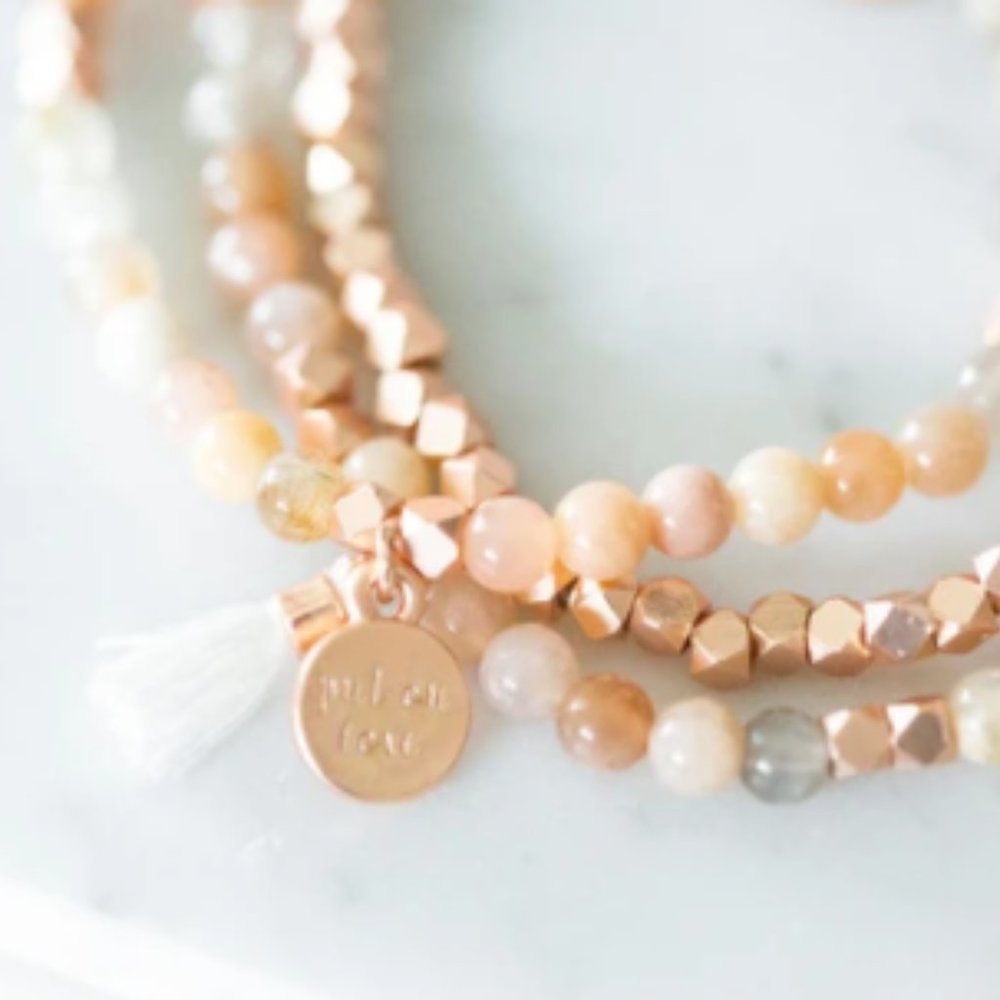 Put On Love Affirmation Beaded bracelets